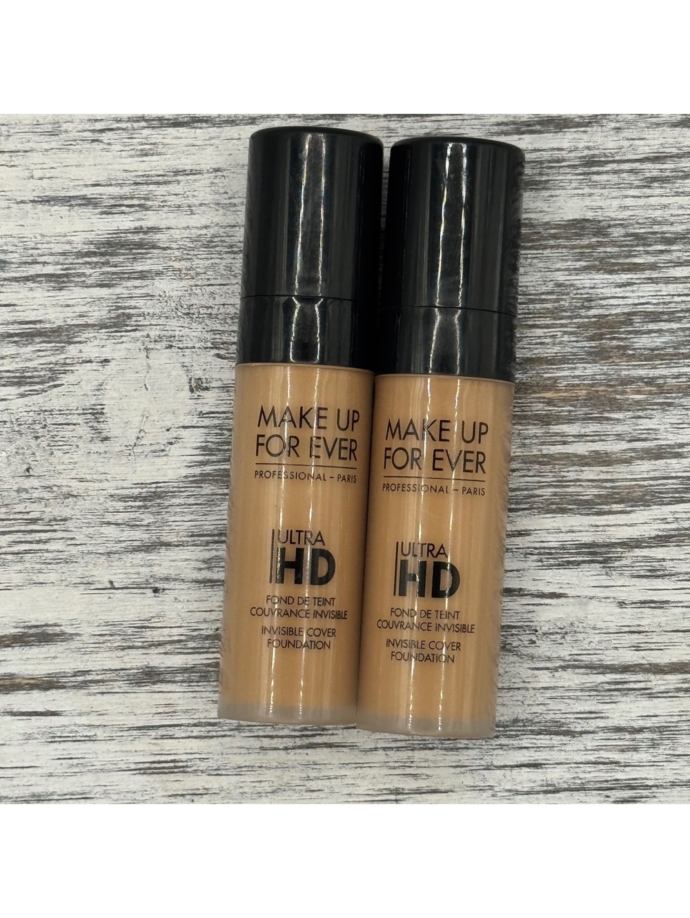 2 X Makeup Forever Ultra HD Liquid Foundation Y415 .16oz/5ml RARE Brand New